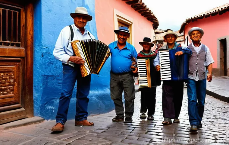 페루 히피 문화 - **Vibrant Pisac Market in the Sacred Valley**
    "A bustling, open-air market scene in Pisac, Peru,...