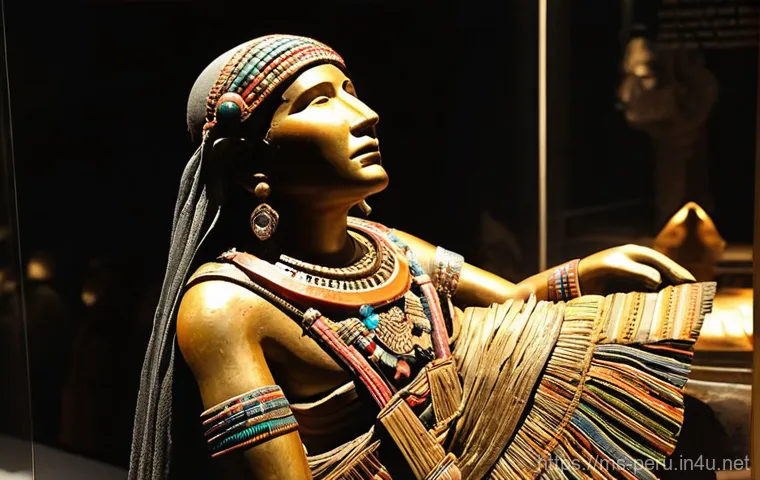 페루에서 가장 신기한 박물관 - **Pre-Columbian Gold and Silver Artifacts at the Gold Museum of Peru:** A vibrant and luxurious clos...